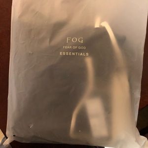 Pac sun Fear of God black drawstring jogger (M)